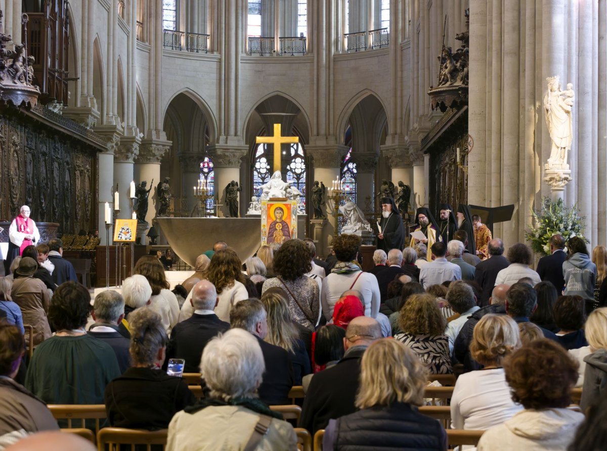 Vêpres orthodoxes 2025. © Yannick Boschat / Diocèse de Paris.