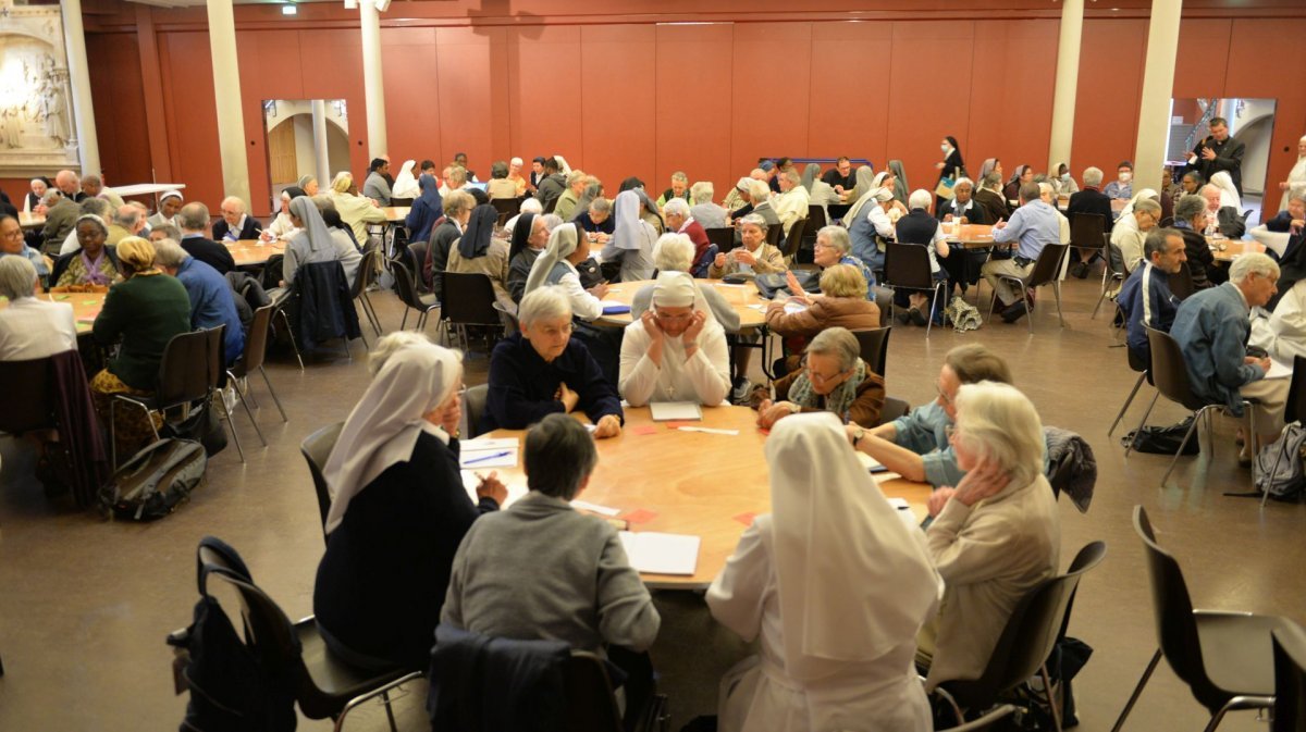 Journée diocésaine de la vie consacrée 2022. © Marie-Christine Bertin / Diocèse de Paris.