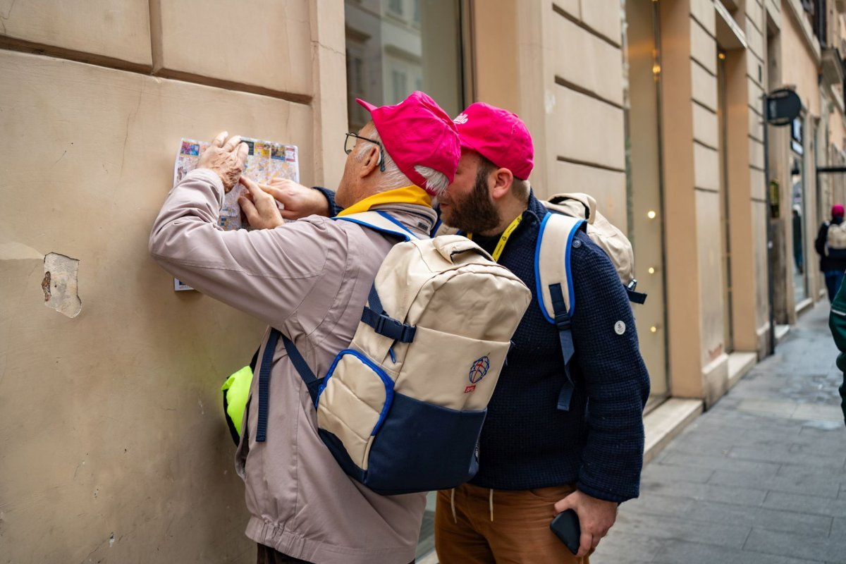Jubilé des Pauvres à Rome avec Fratello. © Marine Clerc.