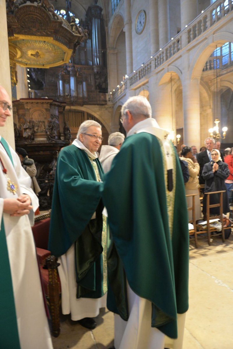 Anniversaire du cardinal André Vingt-Trois. © Marie-Christine Bertin / Diocèse de Paris.