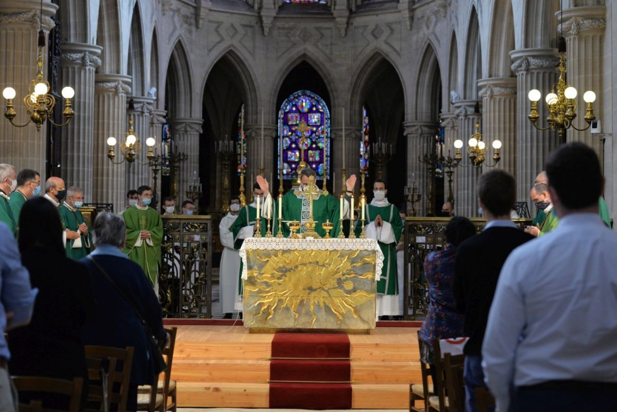 Messe pour les vocations 2021. © Marie-Christine Bertin / Diocèse de Paris.