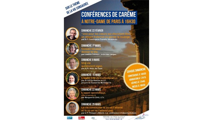 Conférence de carême de Notre-Dame de Paris du 25 février 2024 - Carême -  Diocèse de Paris