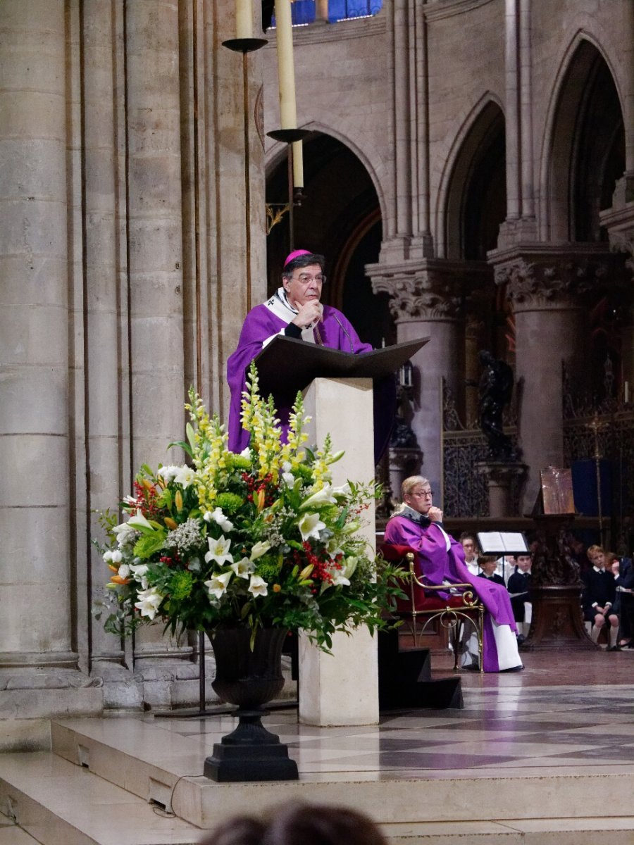 Mgr Michel Aupetit, archevêque de Paris. © Yannick Boschat / Diocèse de Paris.