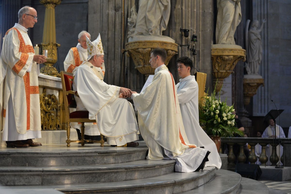 Ordination sacerdotale 2023. © Marie-Christine Bertin / Diocèse de Paris.