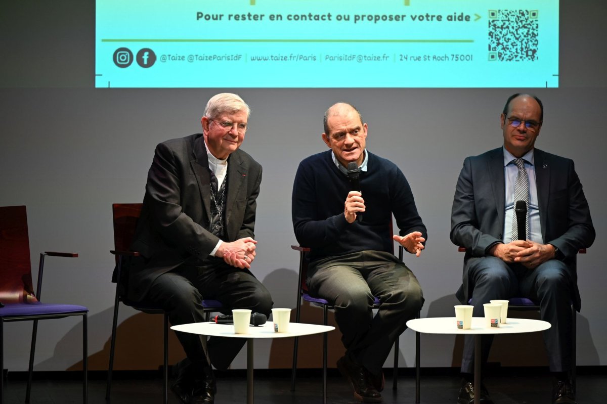 Ateliers au Collège des Bernardins. © Marie-Christine Bertin / Diocèse de Paris.
