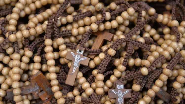 Porte-Chapelet Vierge Marie En Résine - Coffret à Bijoux Décoratif - Décoration Religieuse Pour Maison, Bureau
