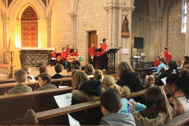 Le groupe Transcendance a animé l'après-midi. © Alban Rousseau.