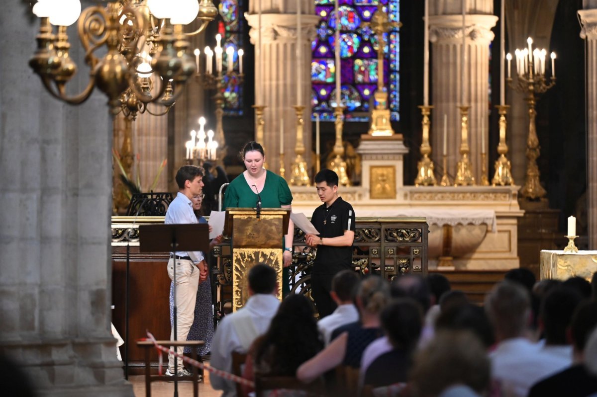 Messe et veillée de prière pour les vocations 2025. © Marie-Christine Bertin / Diocèse de Paris.