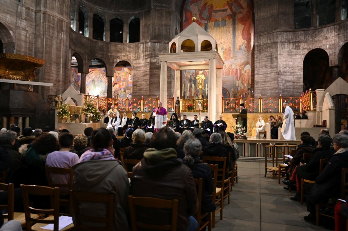 Célébration régionale de la Semaine de l'unité des chrétiens 2026. © Marie-Christine Bertin / Diocèse de Paris.