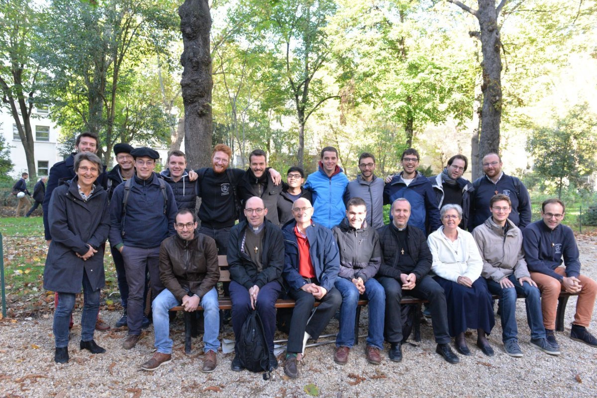 Rencontre des séminaristes d'Île-de-France. © Marie-Christine Bertin / Diocèse de Paris.