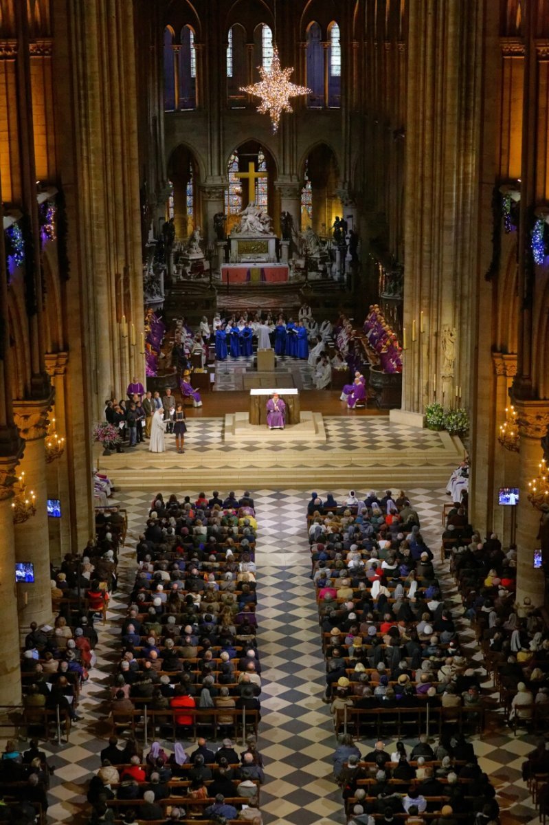 Messe d'action de grâce du cardinal André Vingt-Trois. © Yannick Boschat / Diocèse de Paris.