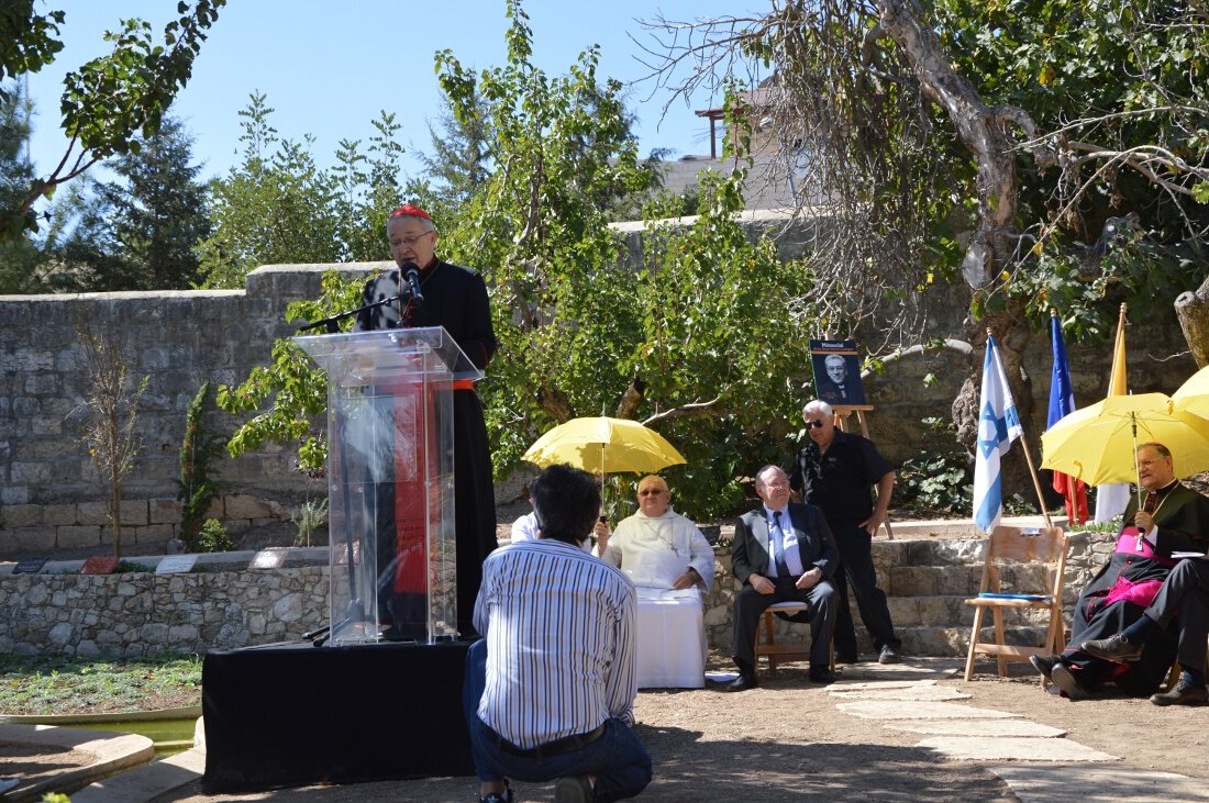 Discours du Cardinal Vingt-Trois. © Pierre-Louis Lensel / Diocèse de Paris.