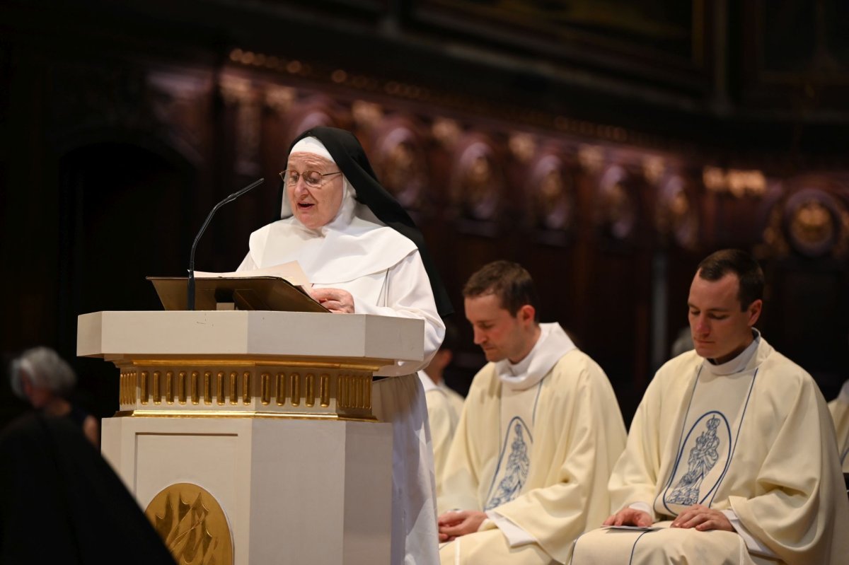 Messe des nouveaux prêtres à Notre-Dame des Victoires. © Marie-Christine Bertin / Diocèse de Paris.