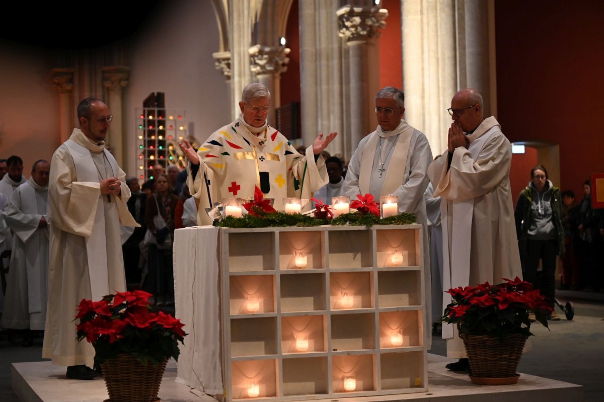 Messe à Saint-Ignace. © Marie-Christine Bertin / Diocèse de Paris.