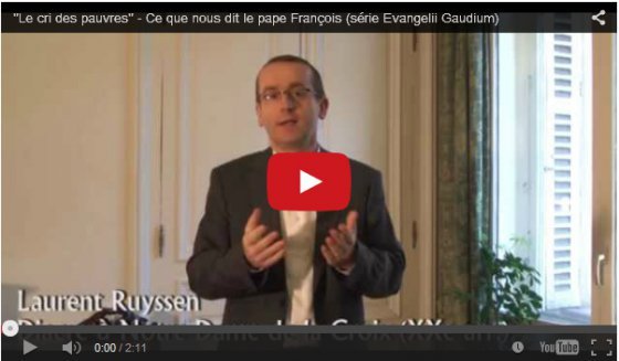 “Le cri des pauvres” - Ce que nous dit le pape François (série Evangelii Gaudium) 