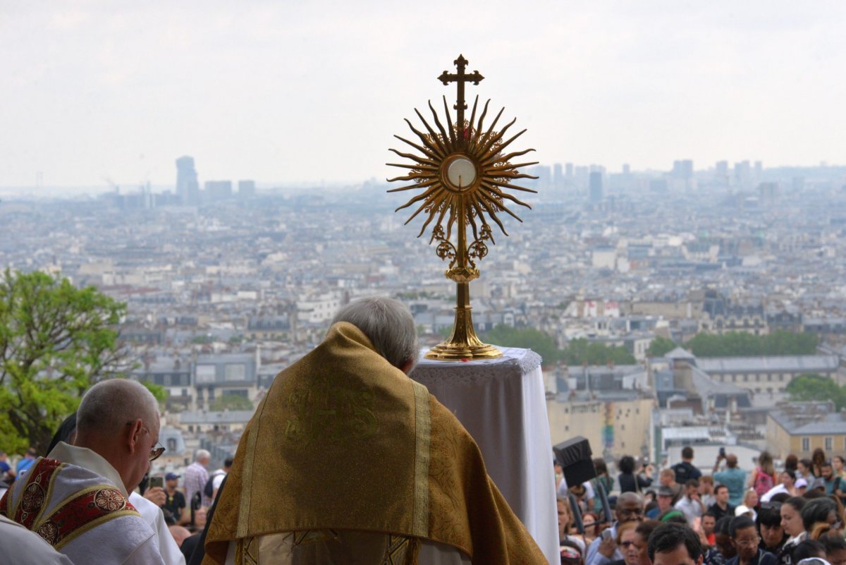 Fête-Dieu 2023. © Marie-Christine Bertin / Diocèse de Paris.