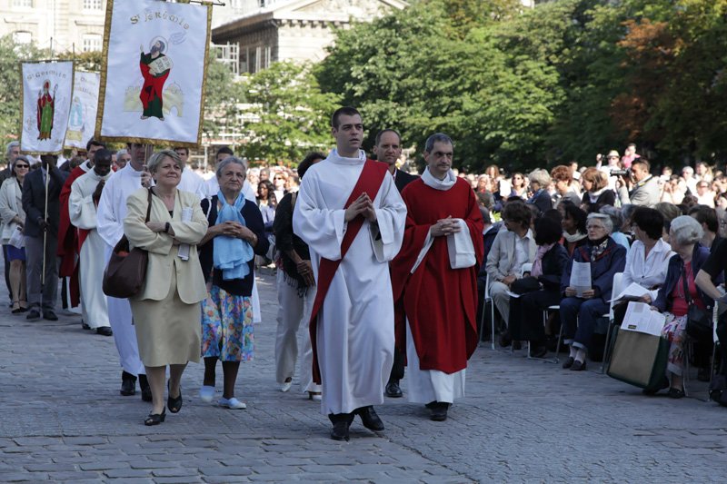 Ordinations sacerdotales 2012 à Notre-Dame de Paris. © Yannick Boschat / Diocèse de Paris.