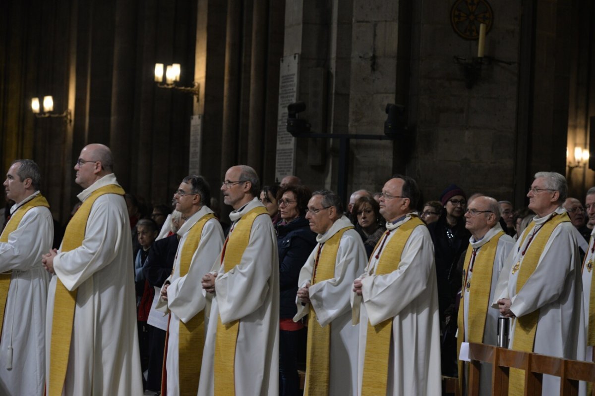 Fête du Chapitre de la cathédrale. © Marie-Christine Bertin / Diocèse de Paris.