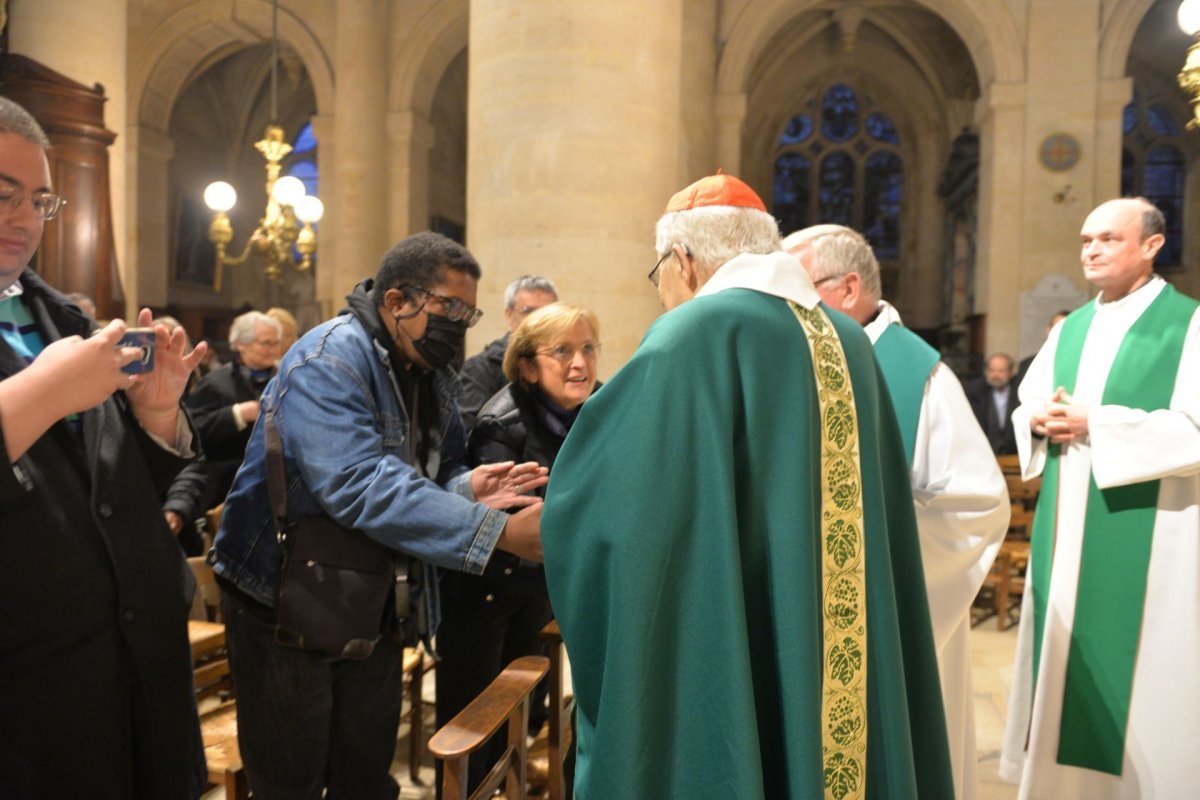 Anniversaire du cardinal André Vingt-Trois. © Marie-Christine Bertin / Diocèse de Paris.