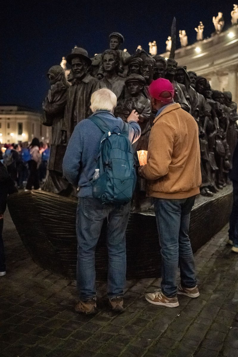 Jubilé des Pauvres à Rome avec Fratello. © Marine Clerc.