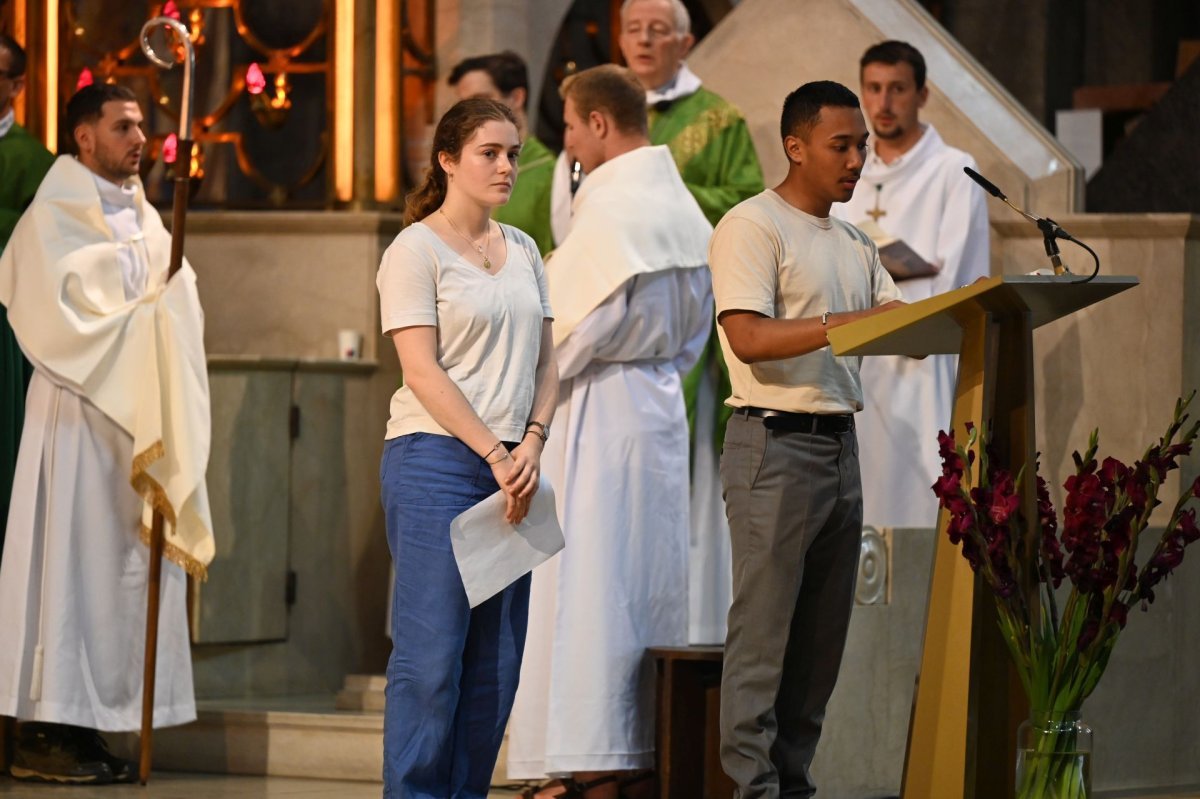 Messe d'envoi au Jubilé des jeunes. © Marie-Christine Bertin / Diocèse de Paris.
