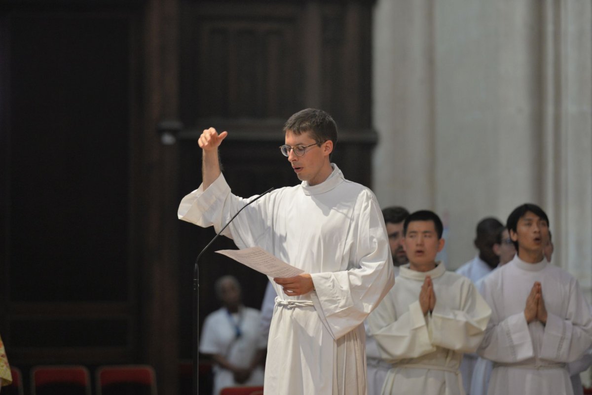 Veillée de prière pour les vocations 2023. © Marie-Christine Bertin / Diocèse de Paris.