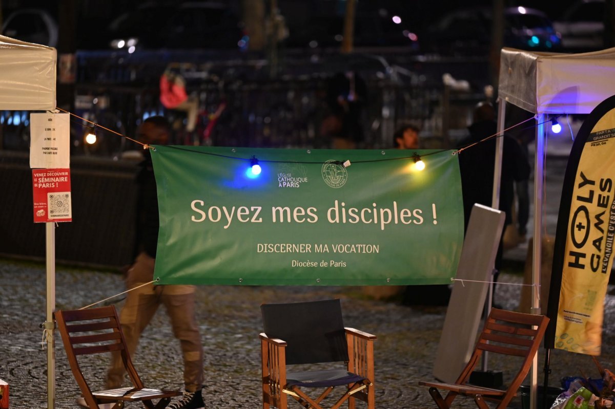 Messe des étudiants d'Île-de-France 2023. © Marie-Christine Bertin / Diocèse de Paris.