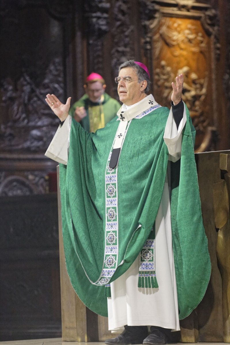 Mgr Michel Aupetit, archevêque de Paris. © Yannick Boschat / Diocèse de Paris.