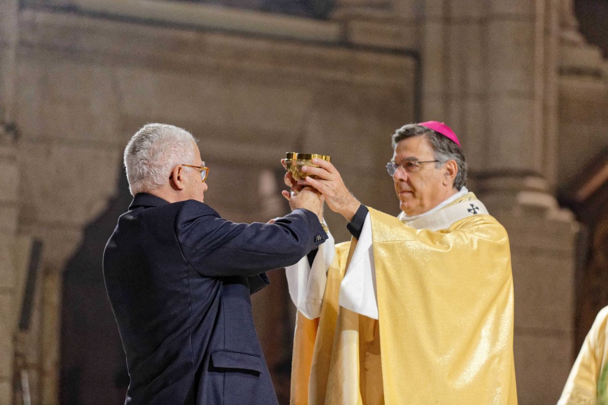 Messe d'ouverture du Jubilé du Sacré-Cœur de Montmartre. © Yannick Boschat / Diocèse de Paris.