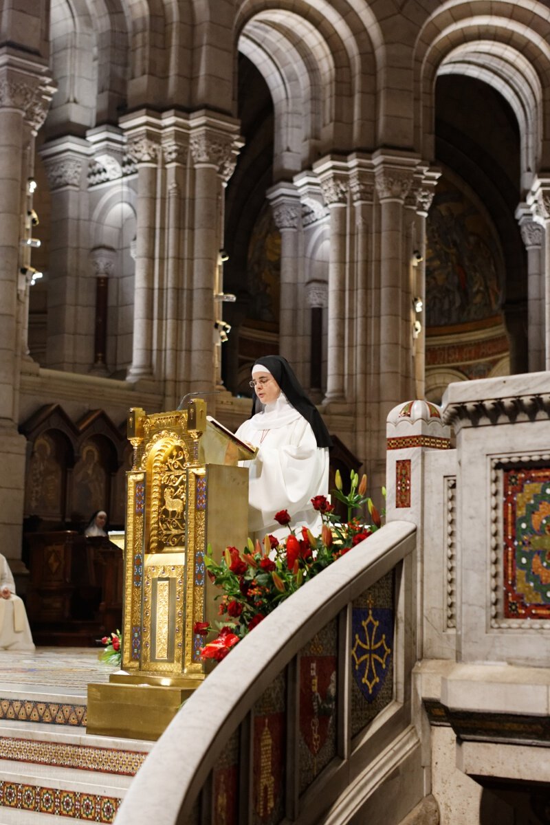 Liturgie de la Parole. © Yannick Boschat / Diocèse de Paris.