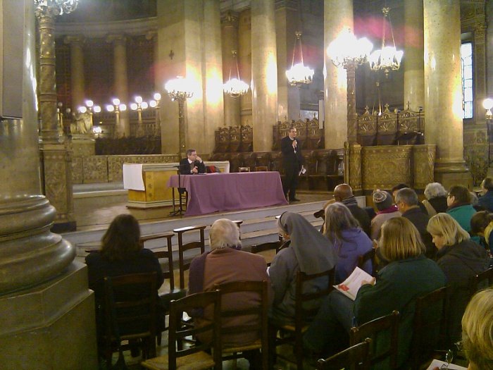 Enseignement du P. Matthieu Villemot, aumônier de l'Hôpital Saint-Louis. 