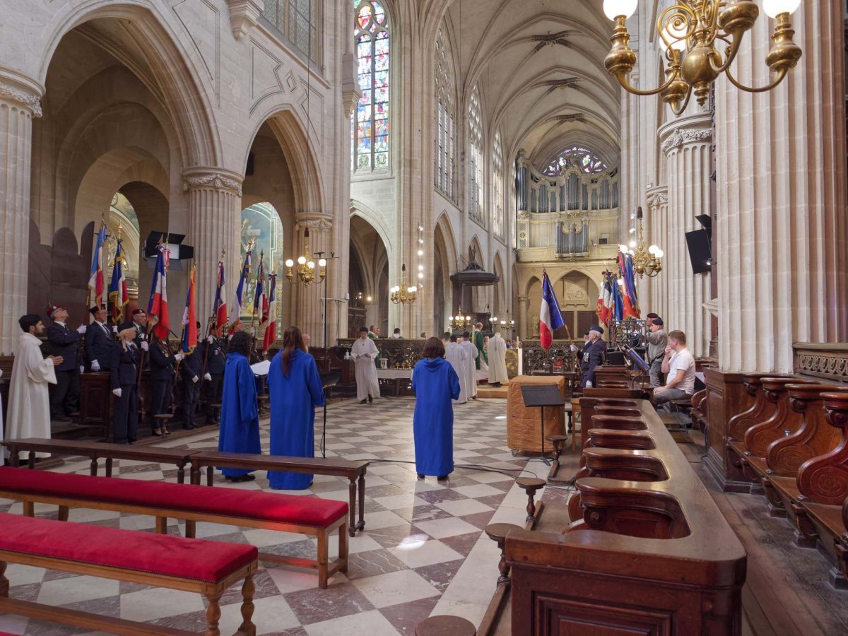 Messe de fondation pour la Libération de Paris 2023. © Yannick Boschat / Diocèse de Paris.