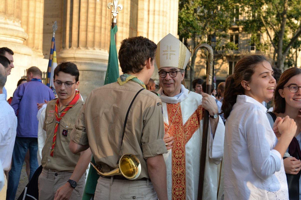 Messe pour les jeunes et les vocations. © Marie-Christine Bertin / Diocèse de Paris.