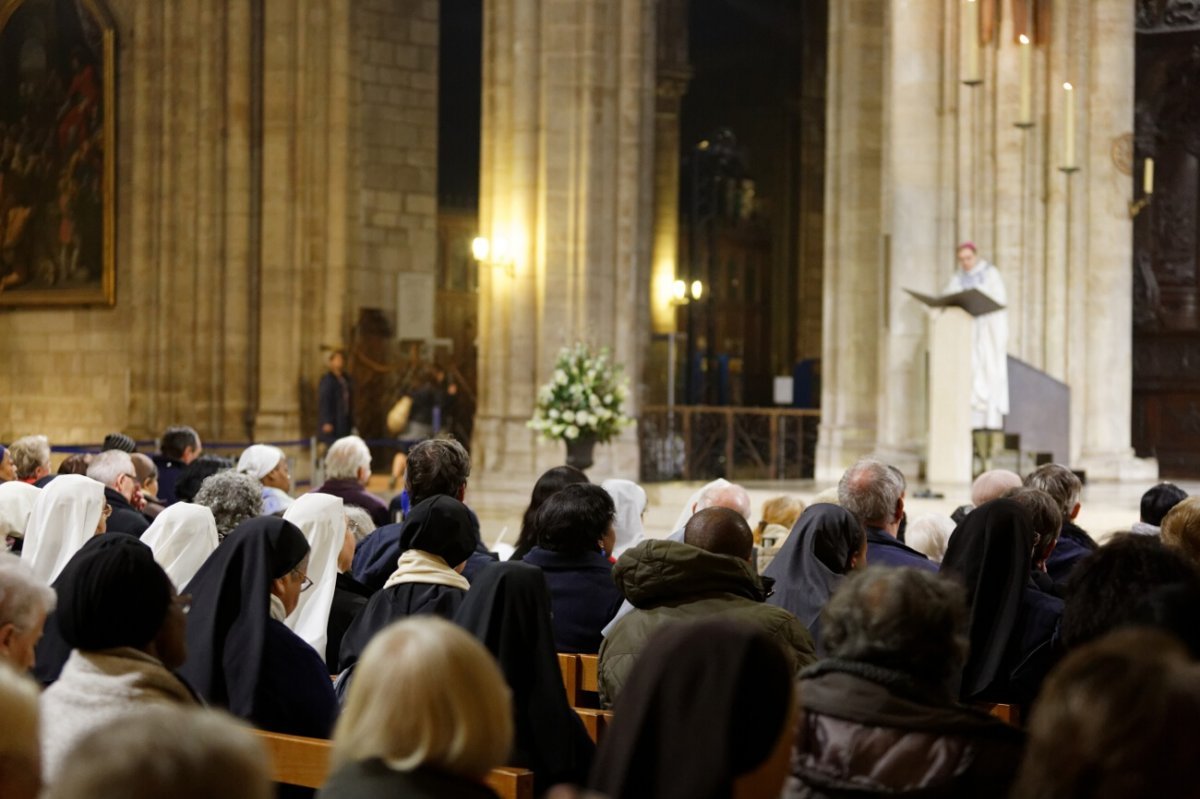 Homélie de Mgr Jérôme Beau, évêque auxiliaire de Paris. © Yannick Boschat / Diocèse de Paris.