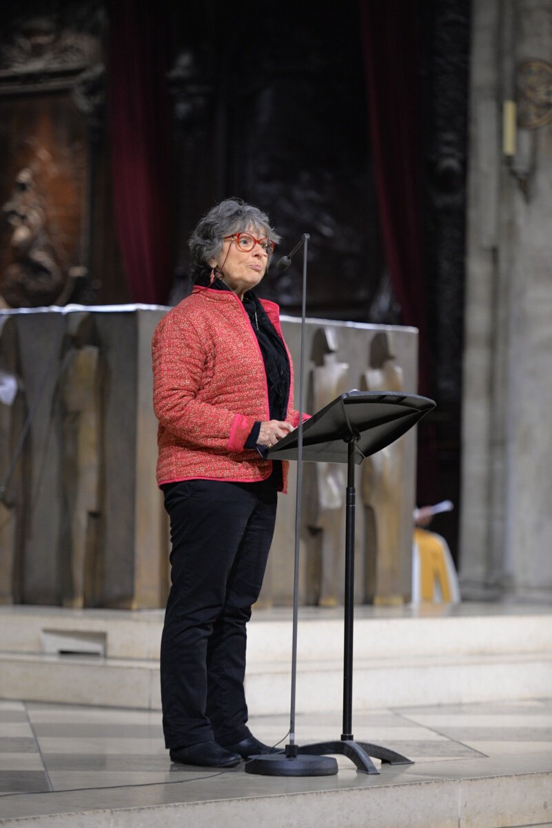 Témoignage de Marie-France. © Marie-Christine Bertin / Diocèse de Paris.