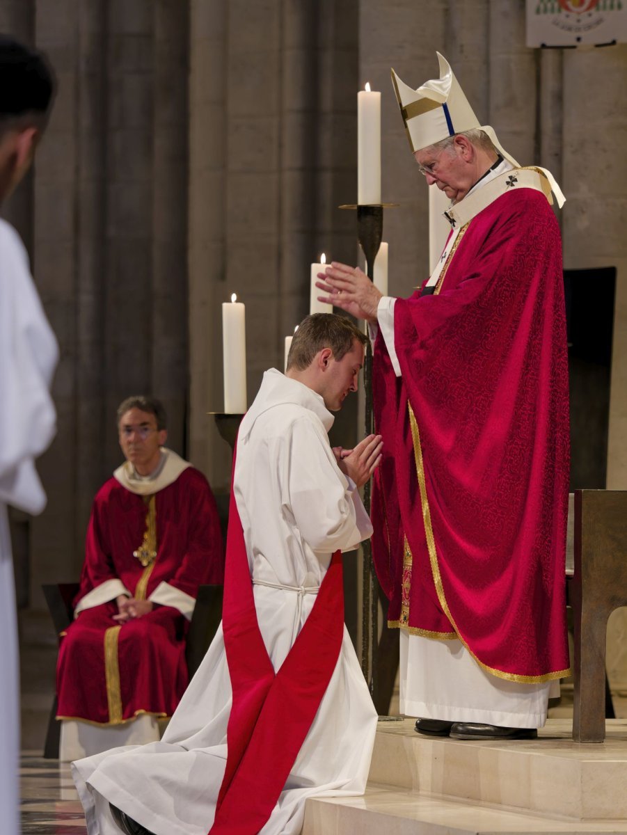 Ordinations sacerdotales 2025. © Yannick Boschat / Diocèse de Paris.