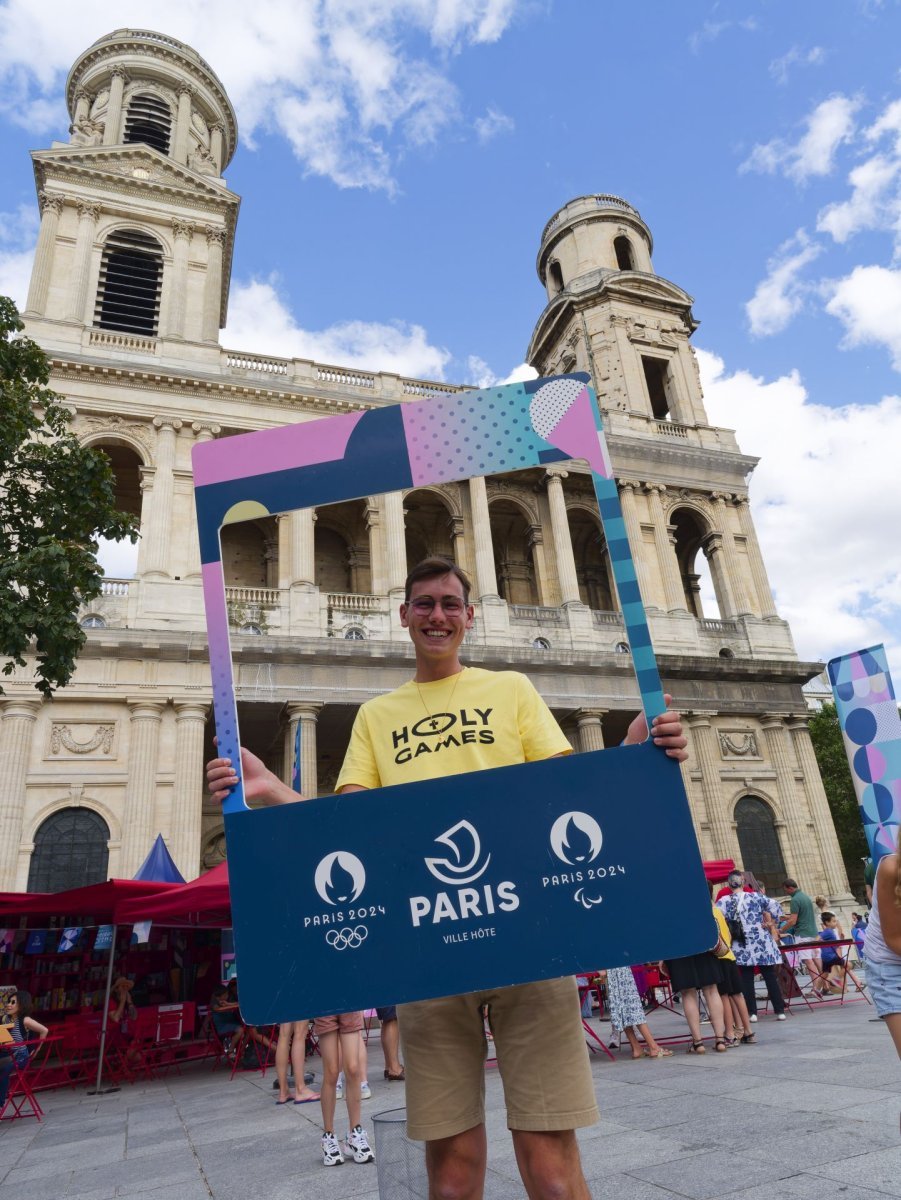 Holy Games à Saint-Sulpice. © Yannick Boschat / Diocèse de Paris.