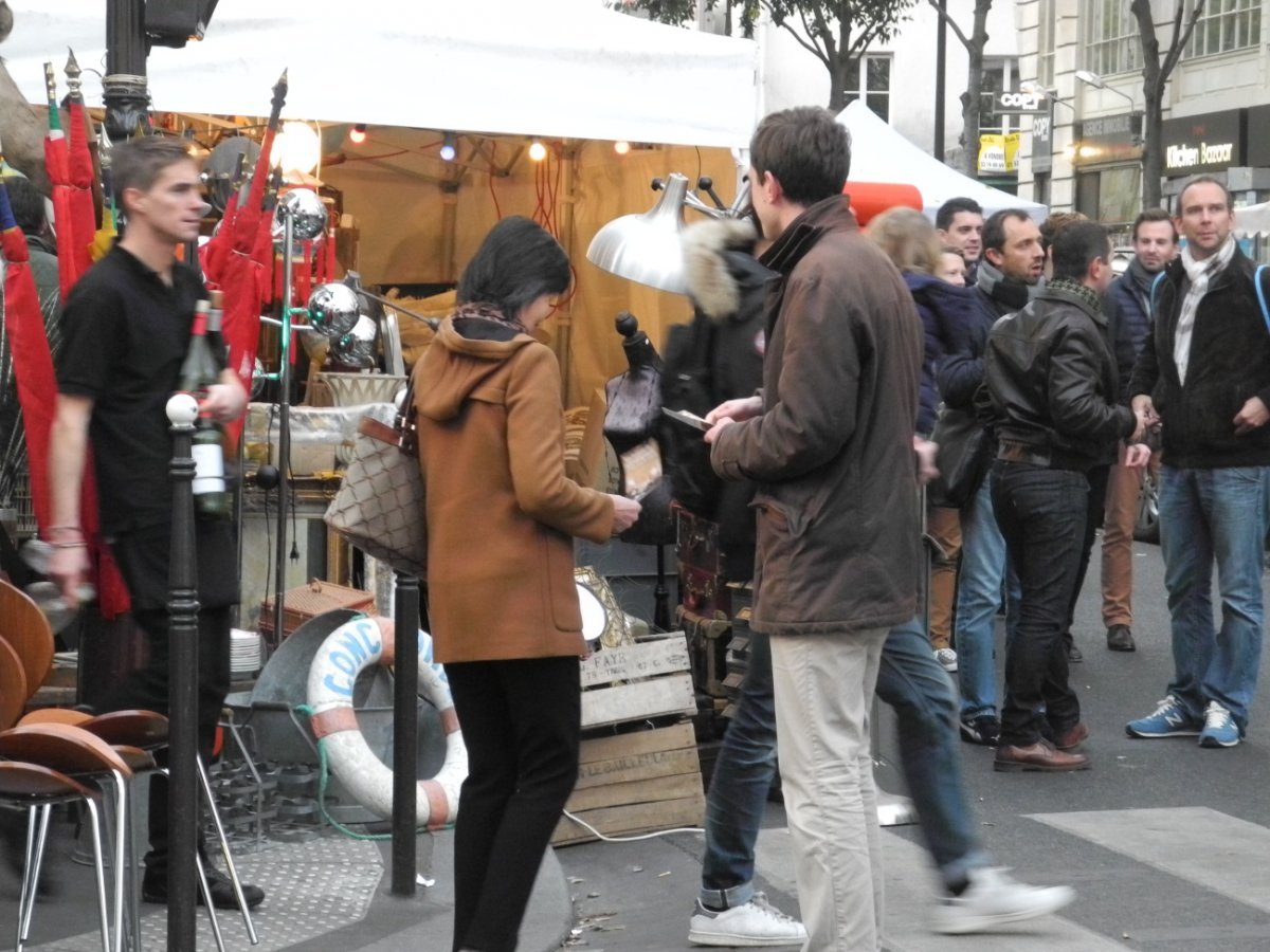 Rencontres dans la rue à Saint-Denys du Saint-Sacrement (3e). Saint-Denys du Saint-Sacrement © Marie-Christine Bertin / Diocèse de Paris.