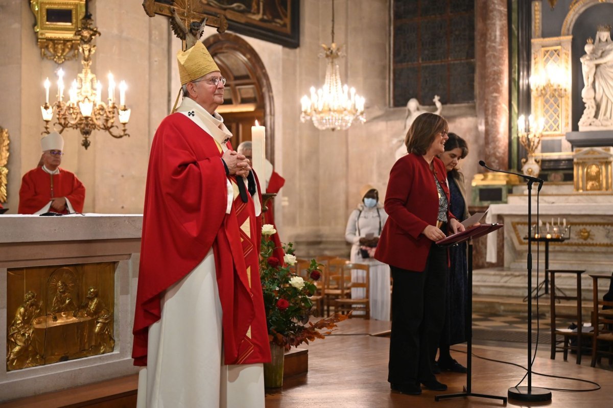 Envoi des baptisés en mission diocésaine 2024. © Marie-Christine Bertin / Diocèse de Paris.