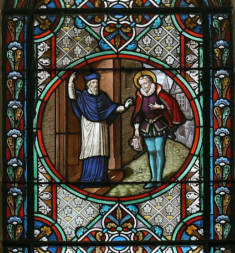 Saint François de Sales décide de devenir prêtre. © C. D. A. S. / Diocèse de Paris.
