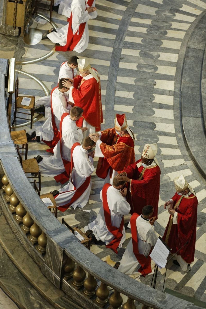 Ordinations sacerdotales 2021 à Saint-Sulpice. © Yannick Boschat / Diocèse de Paris.