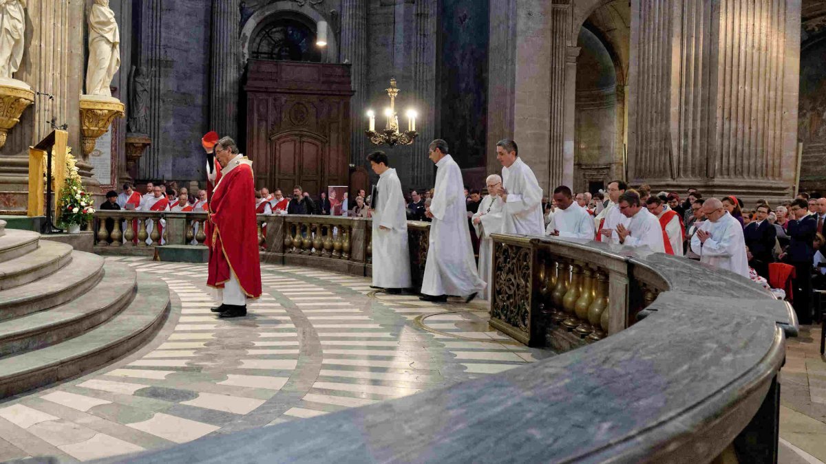 Ordinations de diacres permanents 2019. © Yannick Boschat / Diocèse de Paris.