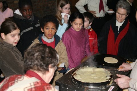 Soirée crêpes (St Marcel). 