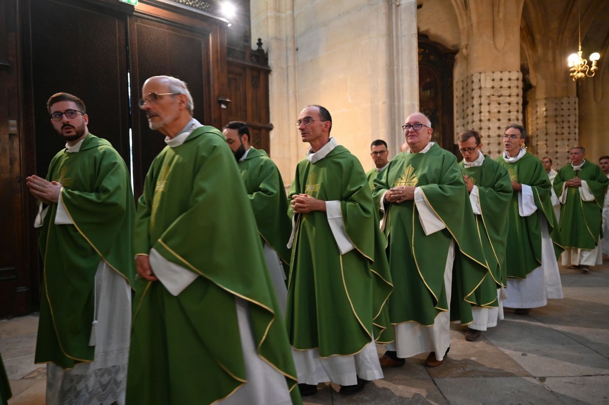 Messe de rentrée du Séminaire de Paris. © Marie-Christine Bertin / Diocese de Paris.