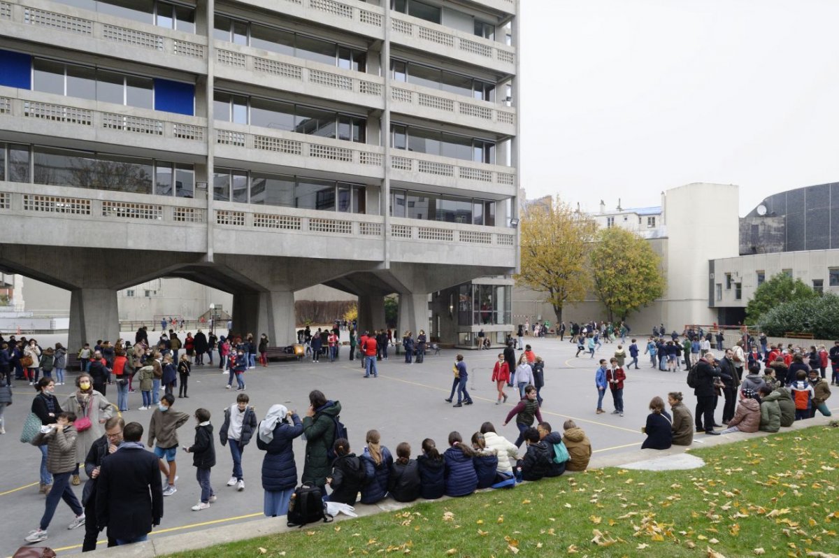 Rassemblement des sixièmes 2021. © Trung-Hieu Do / Diocèse de Paris.