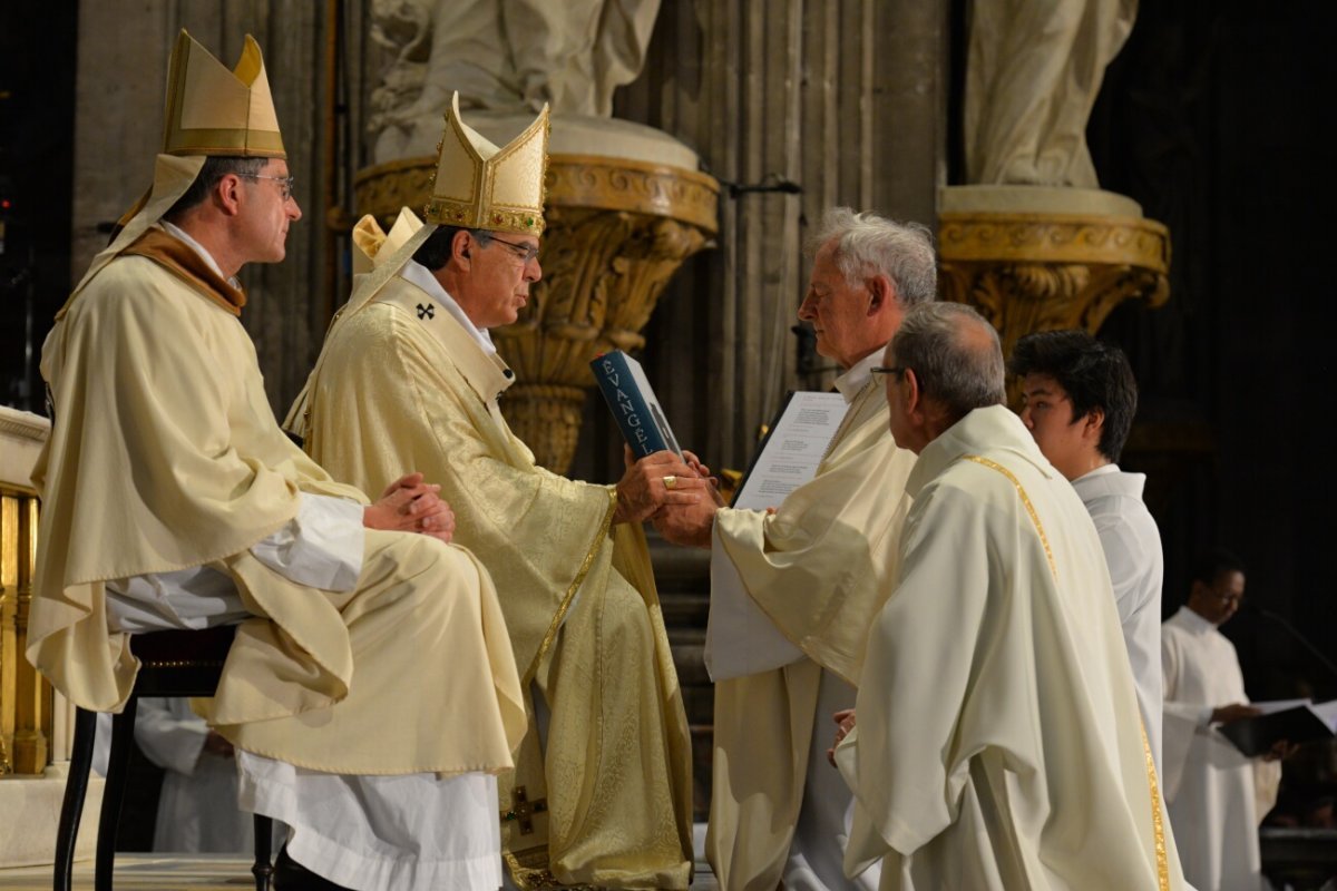 Ordination épiscopale de Mgr Philippe Marsset. © Marie-Christine Bertin / Diocèse de Paris.