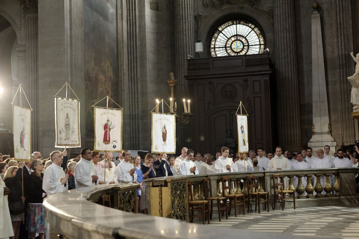 Ordination sacerdotale 2022 : appel. © Trung Hieu Do / Diocèse de Paris.