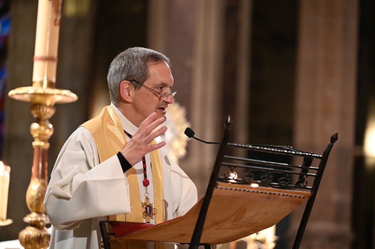 Catéchèse sur la confirmation. Lundi 19 mai 2025. © Marie-Christine Bertin / Diocèse de Paris.