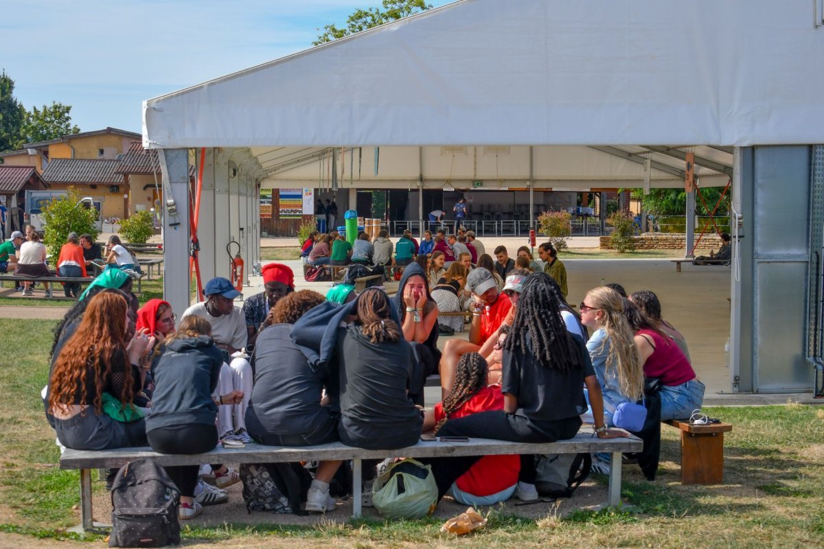 Lundi 4 août - Journée à Taizé. © Clémence Vecten – Diocèse de Paris.