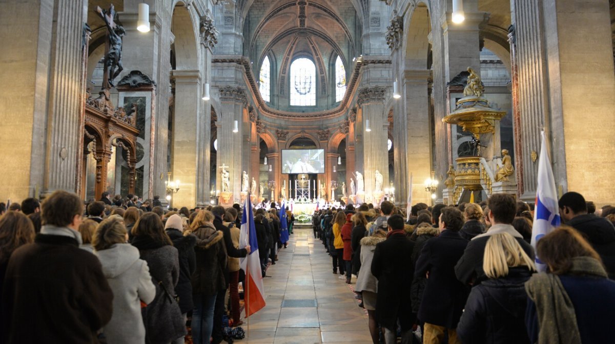 La messe internationale des JMJ@Panam'. © Marie-Christine Bertin / Diocèse de Paris.